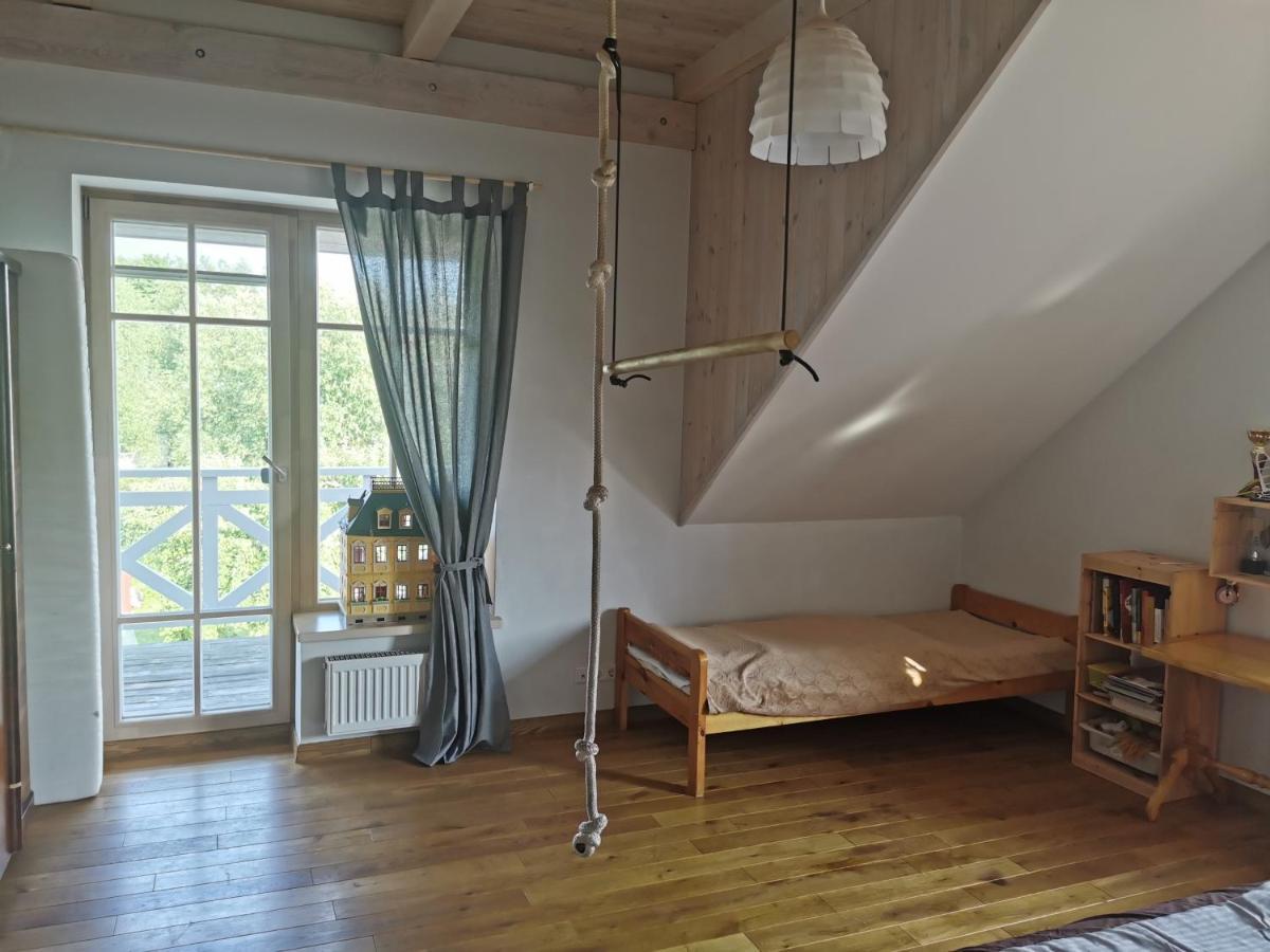 9 Min From Palanga! Luxury House On The River And Sauna Kretinga Kültér fotó