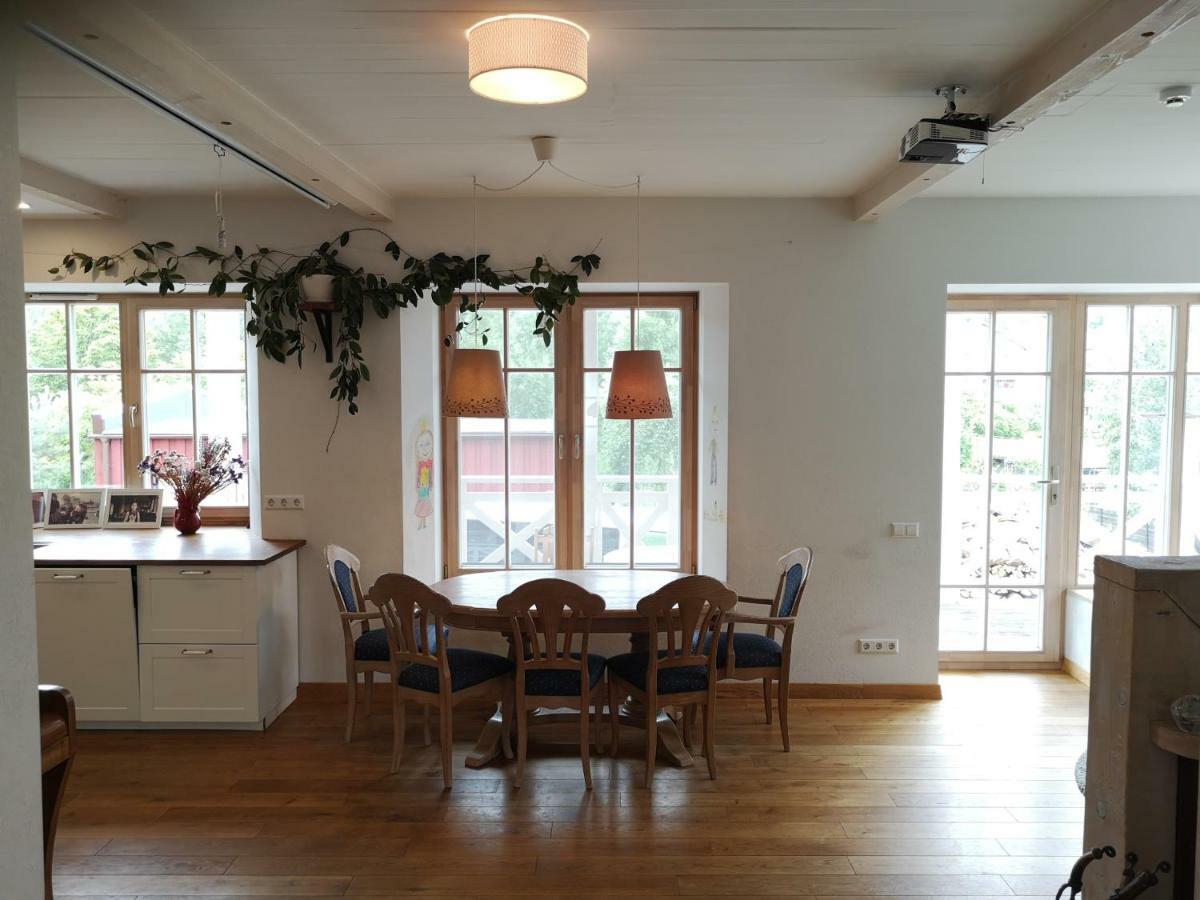 9 Min From Palanga! Luxury House On The River And Sauna Kretinga Kültér fotó
